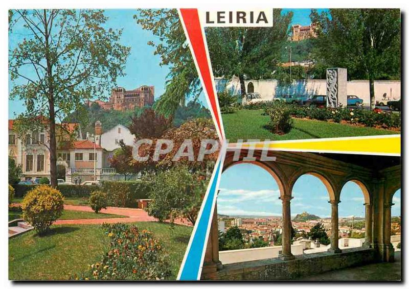 Postcard Modern Leiria Portugal