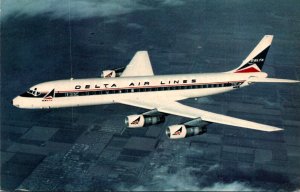 Airplanes Delta Air Lines Douglas DC-8 Fanjet