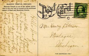 IL - Chicago. Masonic Temple