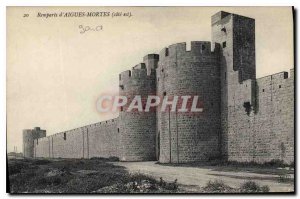 Postcard Old City Walls of Aigues Mortes rating is