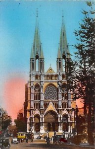 Eglise St Vincent de Paul Marseille France Writing on back 