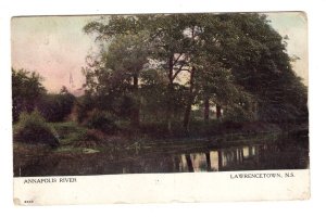 Annapolis River,  Lawrencetown, Nova Scotia, Warwick, Used 1913,