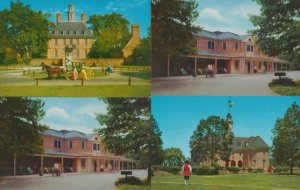 Raleigh Tavern Governers Palace Capitol Lodge Williamsburg Virginia 4x Postcard