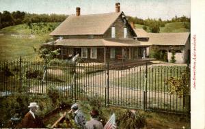 NY - Adirondacks. John Brown's House