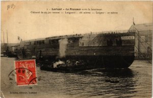 CPA LORIENT La Provence apres le lancement-Cuirasse de 25. 500 tonnes (431081)