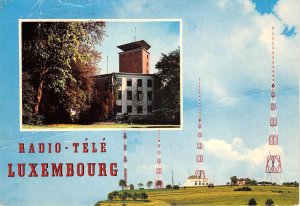 US87 Luxembourg radio tele towers 1974 tv tower