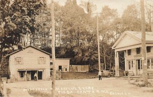 Tioga Center NY Post Office Martin's Cash Store 1910 Postmark RPPC