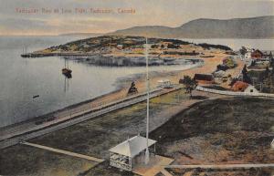 Tadousac Canada Bay At Low Tide Birdseye View Antique Postcard K17074