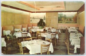 Vintage Fairmont Restaurant Interior Postcard Rutland Vermont
