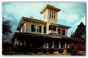 c1960's Ten Oaks The T Weller Smith Home Jacksonville Alabama AL Postcard
