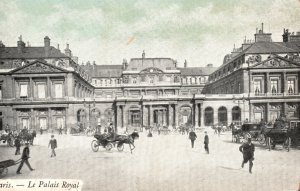 Vintage Postcard 1911 Royal Palace Le Palais Royal 1st Arrondissement Paris FR