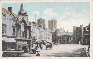 England Market Place In Wells