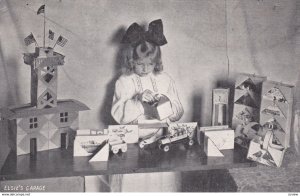 TC: Elsie's Garage toys, by Elsie Ebert, New York 1950s