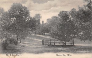 J35/ Zanesville Ohio Postcard c1910 McIntire Grave Site Memorial 260