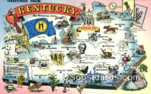 Greetings from, Kentucky      ;     Greetings from, KY 