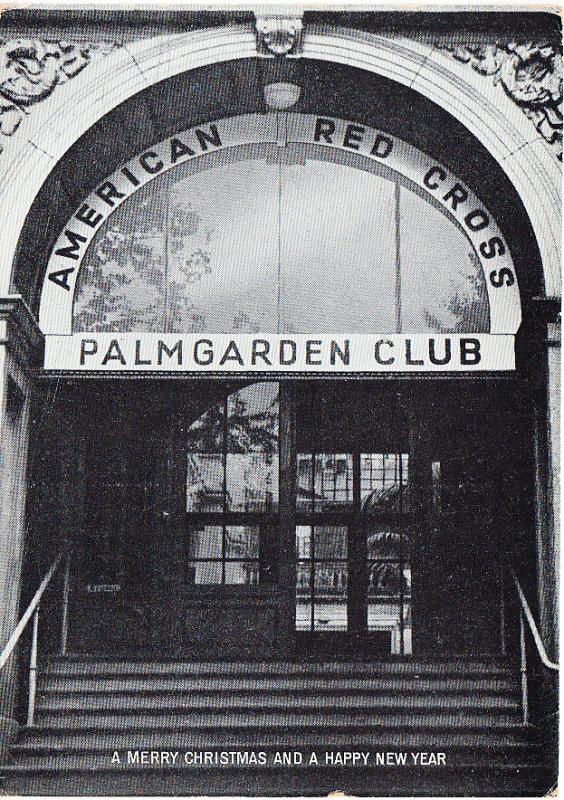 American Red Cross - Palmgarden Club - Paris 1945