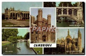 Postcard Old St John College Cambridge Gateway