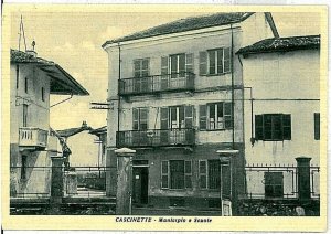 Vintage POSTCARD - TORIN: Cascinette d'Ivrea-