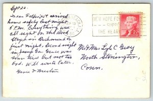 Lake Worth Promenade  Palm Beach  Florida   Postcard  1956