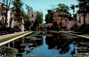 California San Diego Balboa Park The Lagoon 1959