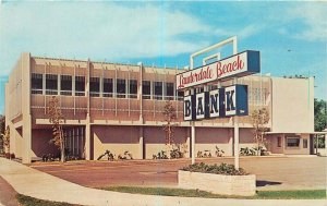 Florida Mid Century Architecture Lauderdale Beach Bank Postcard Kirby 21-81
