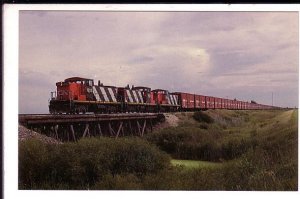 Railway Train, Grain Transport, Neepaws,  Manitoba