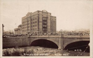 J81/ Reno Nevada RPPC Postcard c1930s Riverside Hotel  242