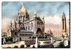 Modern Postcard Basilica of Lisieux Panorama General