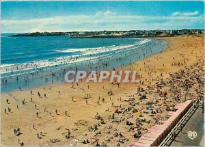 Modern Postcard Saint Gilles Croix de Vie (Vendee) St Gilles Beach