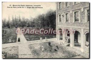 Old Postcard maternal home of Work for Villepinte Parc taking the first floor...