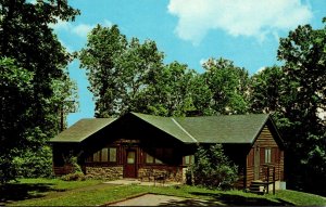 Ohio Zaleski Lake Hope State Park Rustic Laurel Lodge