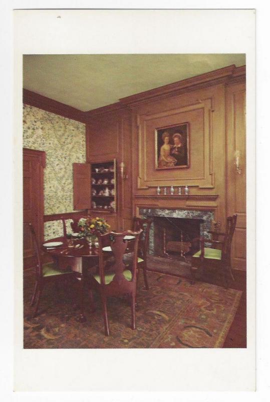 Odessa DE Corbit Sharp House Interior Rooms 5X Postcards