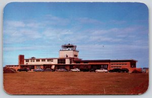 Mobile Alabama~Bates Field Municipal Airport~Control Tower~1940-50 Cars
