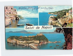 Postcard Greetings from Naples, Italy