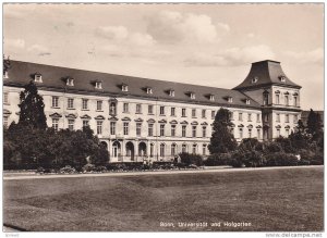 RP; Bonn, Universitat und Hofgarten, North Rine-Westphalia, Germany, 20-30s