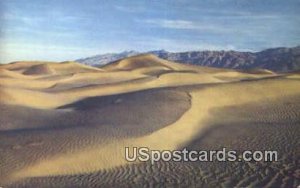 San Dunes, Stove Pipe Wells - Death Valley National Monument, CA