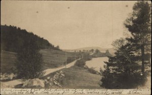 Searsport Maine ME Watefront c1910 Real Photo Vintage Postcard