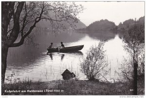 RP, Boat, Kahnfahrt Am Haldensee I. Tirol 1150m., TIROL, Austria, 1920-1940s