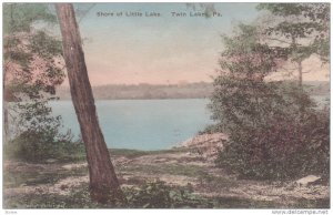 Shore Of Little Lake, Twin Lakes, Pennsylvania, 1900-1910s