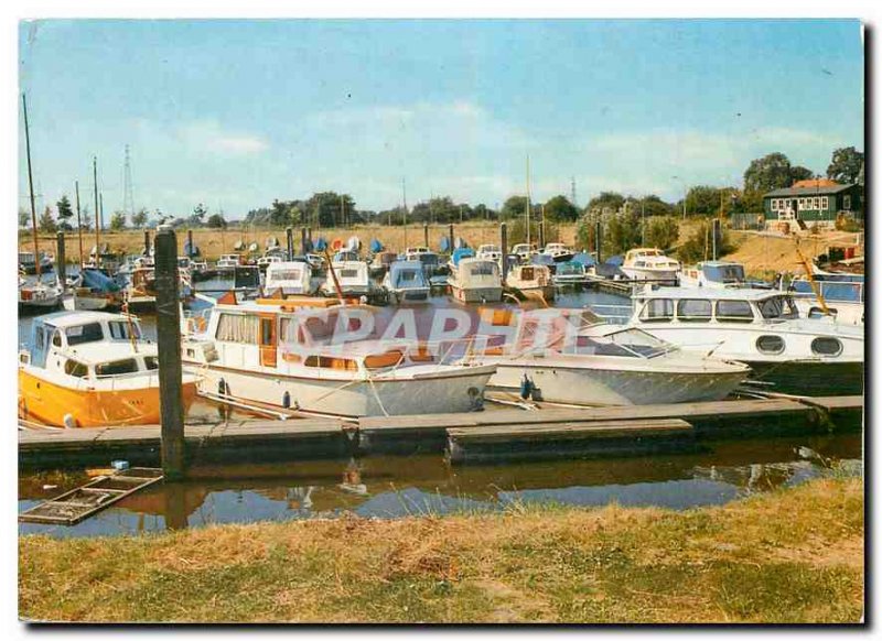 Postcard Modern Wageningen Jachthaven