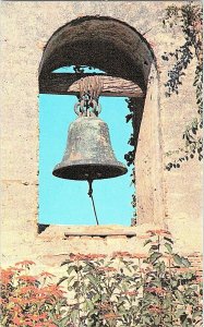 Postcard Old Mission San Juan Capistrano Largest Bell Vtg. Standard View Card
