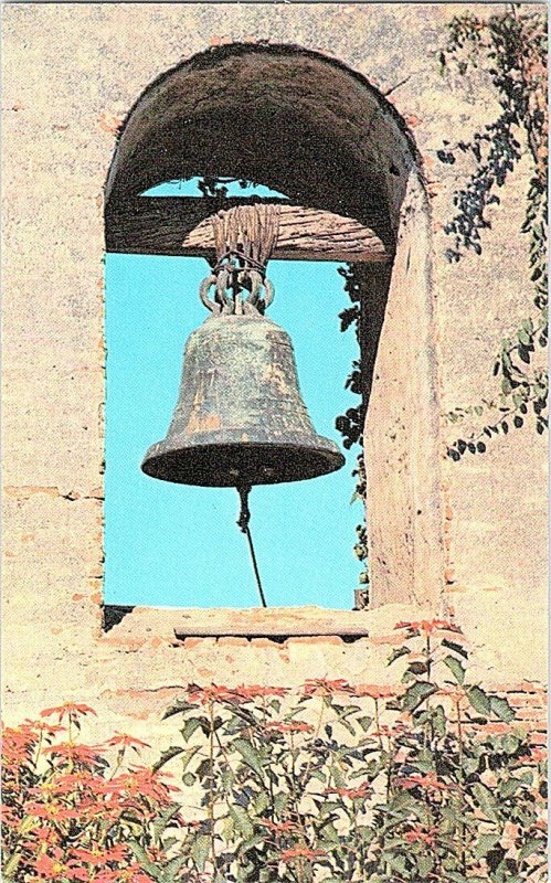  Postcard Old Mission San Juan Capistrano Largest Bell Vtg. Standard View Card 