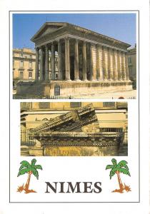 BF698 la maison carree et le fronton Nimes  France