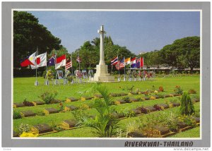 A View Of The Grave-Yard Of European- Prisonor Of World War 2nd, RIVERKWAI, T...