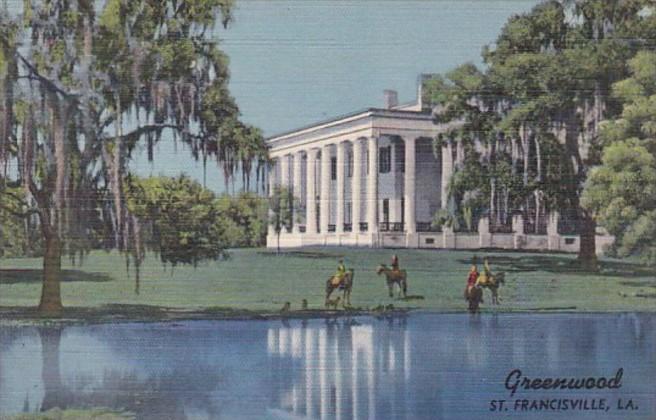 Louisiana St Francisville Greenwood Buil 1832