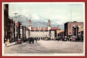 Colorado, Colorado Springs - Antlers Hotel - Pike's Peak Avenue - [CO-464]