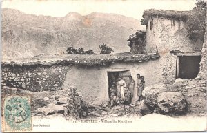 Algeria Kabylie Village du Djurdjura Vintage Postcard 09.51