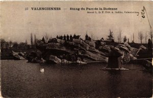 CPA Nord VALENCIENNES Etang du Parc Dodenne (983596)