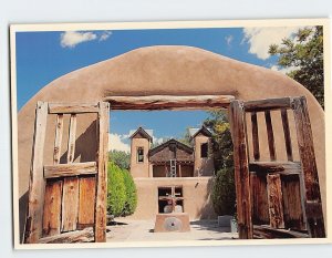 Postcard El Santuario De Chimayo Chimayo New Mexico USA