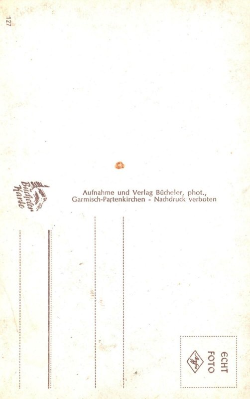 The Hollental Black Forest Valley Baden-Wurttemberg DE Vintage Postcard RPPC